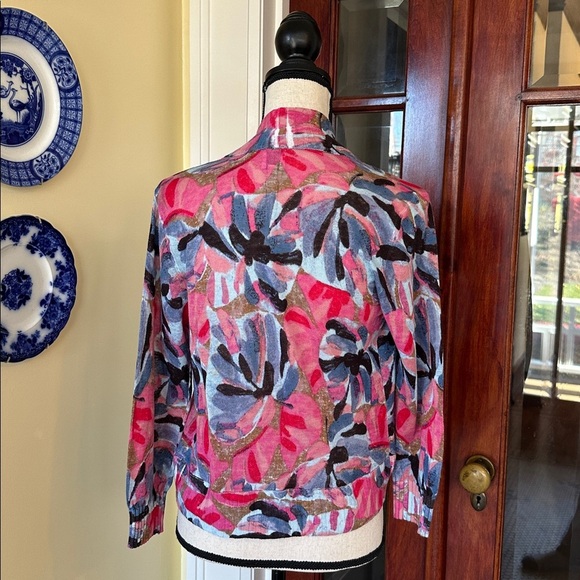 NIC + ZOE | FIREWORK FOLIAGE BOLERO CARDIGAN, NWT, Size M - Picture 4 of 10